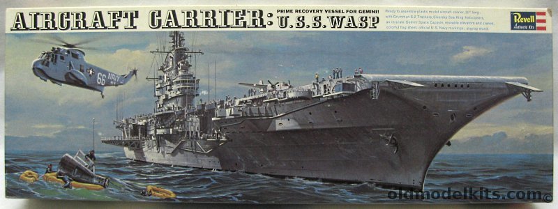 Revell 1/520 USS Wasp Gemini Recovery Vessel, H375-300 plastic model kit